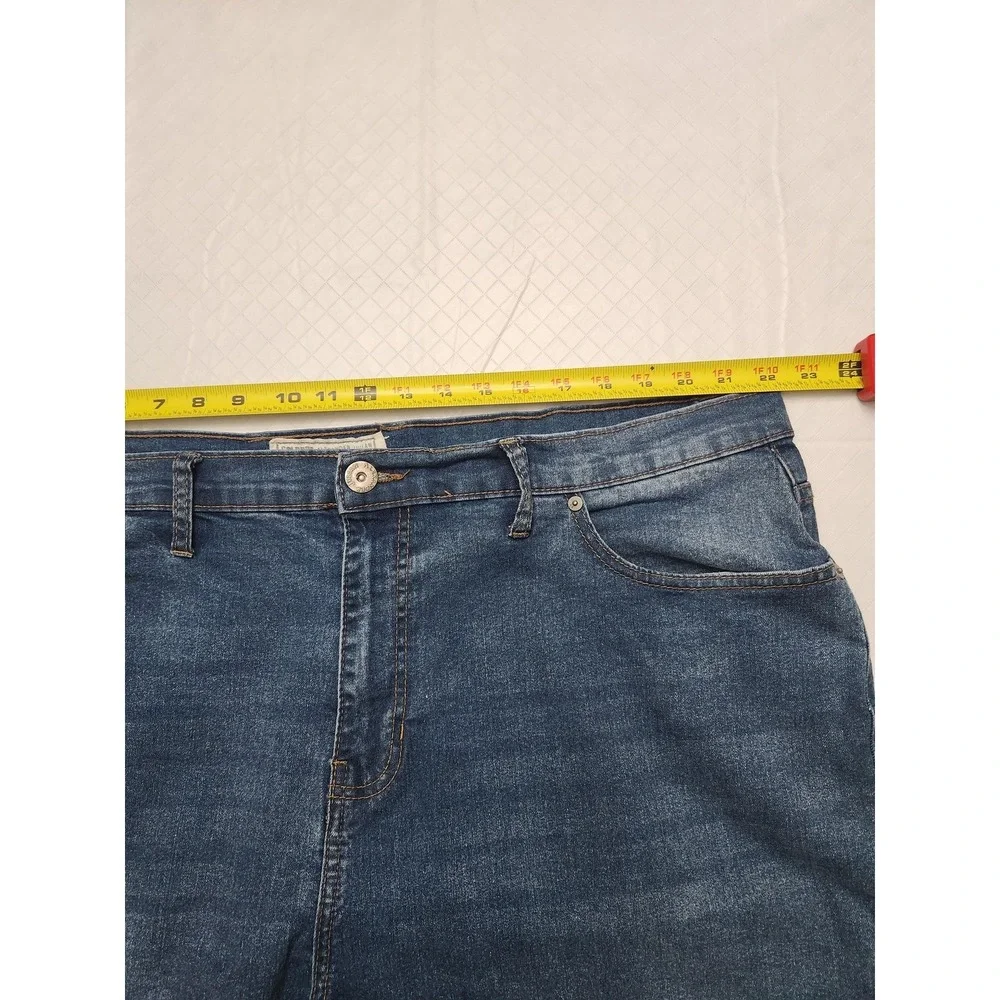 Colours by Alexander Julian Jeans‎ Mens 44x33 Blue Stretch Denim Straight Leg